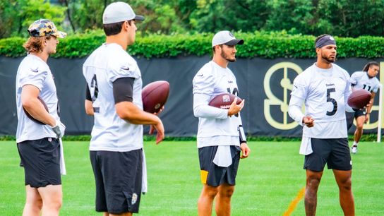 Trubisky opens Steelers' minicamp as clear -- and declared -- No. 1 QB taken on the South Side (Steelers)